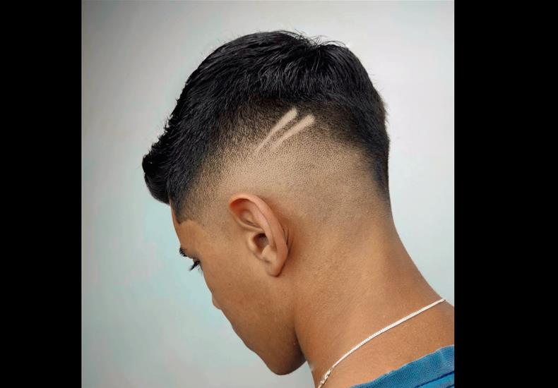 Corte degradê masculino